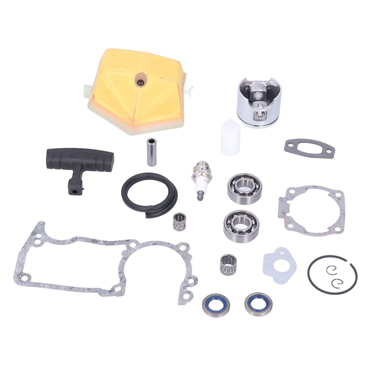 46mm Cylinder Piston Spark Plug Fuel Filter Kit Garden Chainsaw Accessory Fit for Husqvarna 55 51