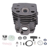 46mm Aluminum Cylinder Piston Spark Plug Bearing Gasket Set Fit for Husqvarna 55 51 Chainsaw