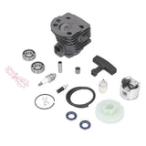 46mm Aluminum Cylinder Piston Spark Plug Bearing Gasket Set Fit for Husqvarna 55 51 Chainsaw