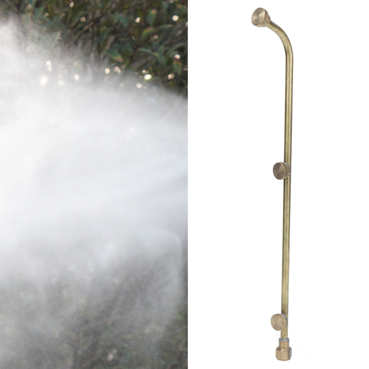 3 Head Spray Nozzle G1/4 Female Thread Pesticide Atomizing Misting Nozzle for Agricultural Electric Sprayer