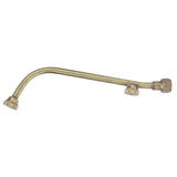 Garden Sprayer Nozzle Double Outlets Brass Agricultural Water Mist Atomizing Sprinkler G1/4 Inner Wire Connector