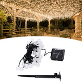 21ft 30LED Solar String Light Warm Waterproof Lamp String Light for Outdoor Yard Lawn Decor - Extra Image