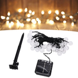 21ft 30LED Solar String Light Warm Waterproof Lamp String Light for Outdoor Yard Lawn Decor - Extra Image