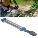 2 in 1 Chainsaw Sharpener Steel Chainsaw File 5/32 Inch Portable Easy Chain Saw Sharpener