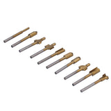 10pcs Carpentry Router Bits Carbide Rotary Burr Set for DIY Woodworking Carving Engraving Drilling