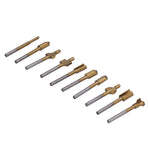 10pcs Carpentry Router Bits Carbide Rotary Burr Set for DIY Woodworking Carving Engraving Drilling