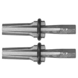 2PCS Heavy Duty Plug Wedges 14mm Stone Splitter High Speed Steel Rock Stone Splitter Splitting Tool - Rear View