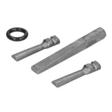 2PCS Heavy Duty Plug Wedges 14mm Stone Splitter High Speed Steel Rock Stone Splitter Splitting Tool
