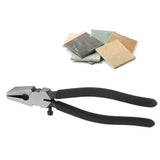 Clamping Plier 8 Inches Carbon Steel Adjustable Multifunctional Ergonomic Crimper Plier for Glass Ceramic Trimming - Extra Image