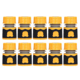 10Pcs Garden Quick Connector G1/2 Garden Faucet Water Hose Pipe Plastic Connector Quick Connect Garden Hose Fittings