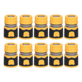 10Pcs Garden Quick Connector G1/2 Garden Faucet Water Hose Pipe Plastic Connector Quick Connect Garden Hose Fittings