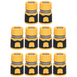 10Pcs Garden Quick Connector G1/2 Garden Faucet Water Hose Pipe Plastic Connector Quick Connect Garden Hose Fittings