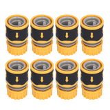 10Pcs Garden Quick Connector G1/2 Garden Faucet Water Hose Pipe Plastic Connector Quick Connect Garden Hose Fittings