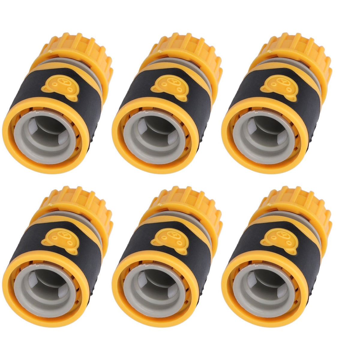 10Pcs Garden Quick Connector G1/2 Garden Faucet Water Hose Pipe Plastic Connector Quick Connect Garden Hose Fittings