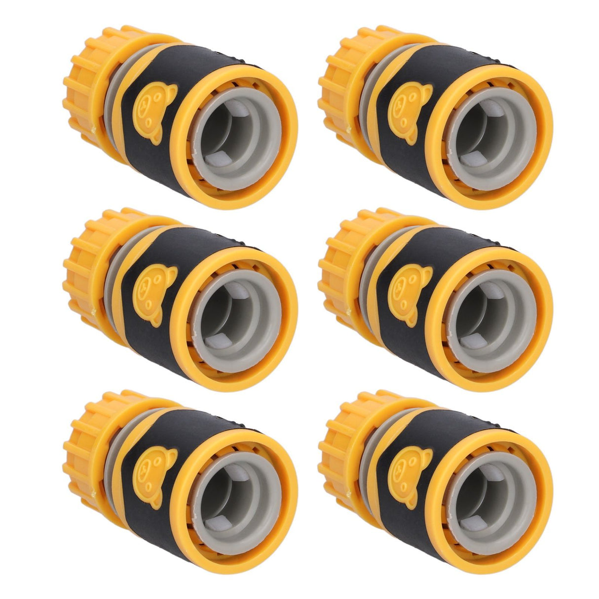 10Pcs Garden Quick Connector G1/2 Garden Faucet Water Hose Pipe Plastic Connector Quick Connect Garden Hose Fittings