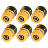 10Pcs Garden Quick Connector G1/2 Garden Faucet Water Hose Pipe Plastic Connector Quick Connect Garden Hose Fittings