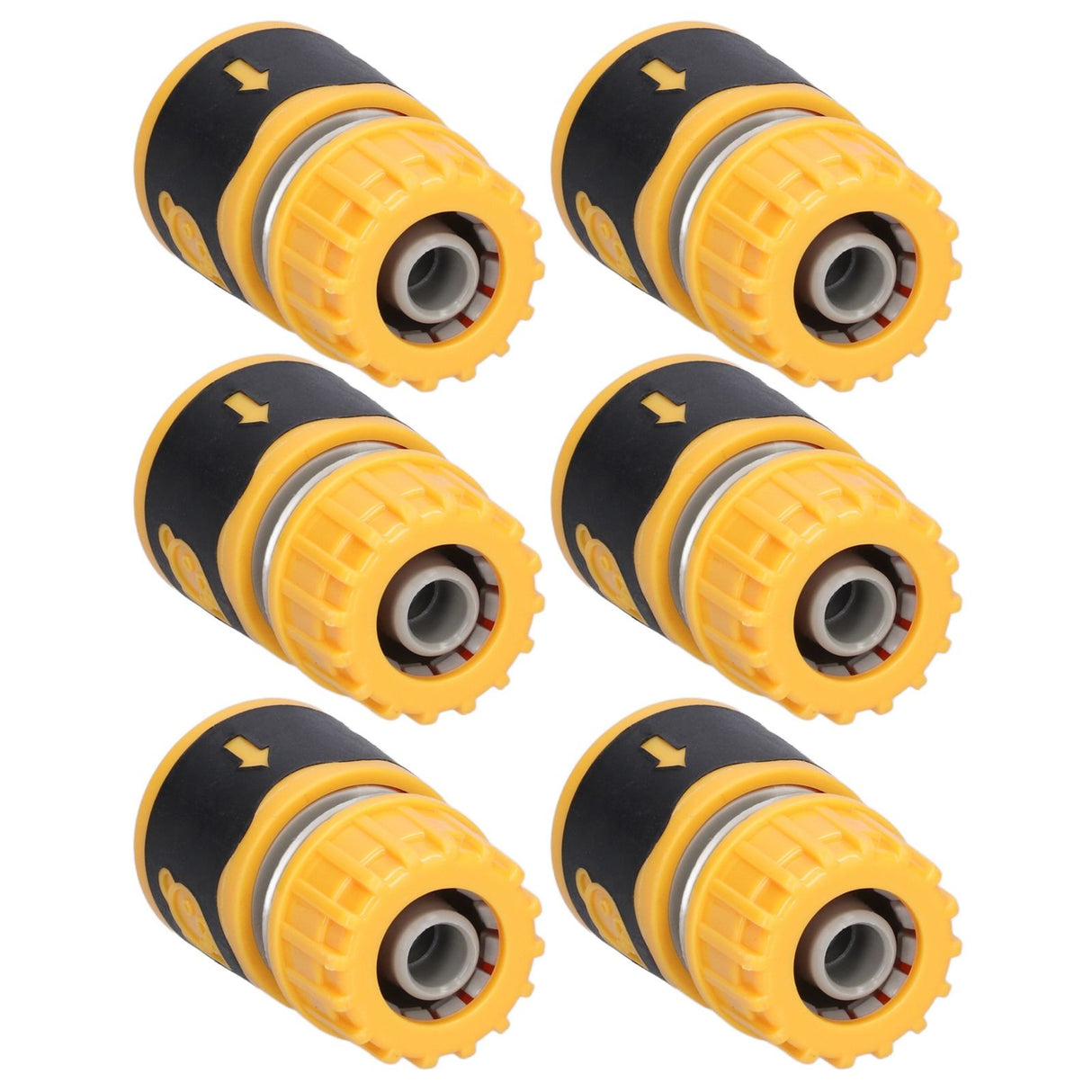 10Pcs Garden Quick Connector G1/2 Garden Faucet Water Hose Pipe Plastic Connector Quick Connect Garden Hose Fittings