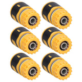 10Pcs Garden Quick Connector G1/2 Garden Faucet Water Hose Pipe Plastic Connector Quick Connect Garden Hose Fittings