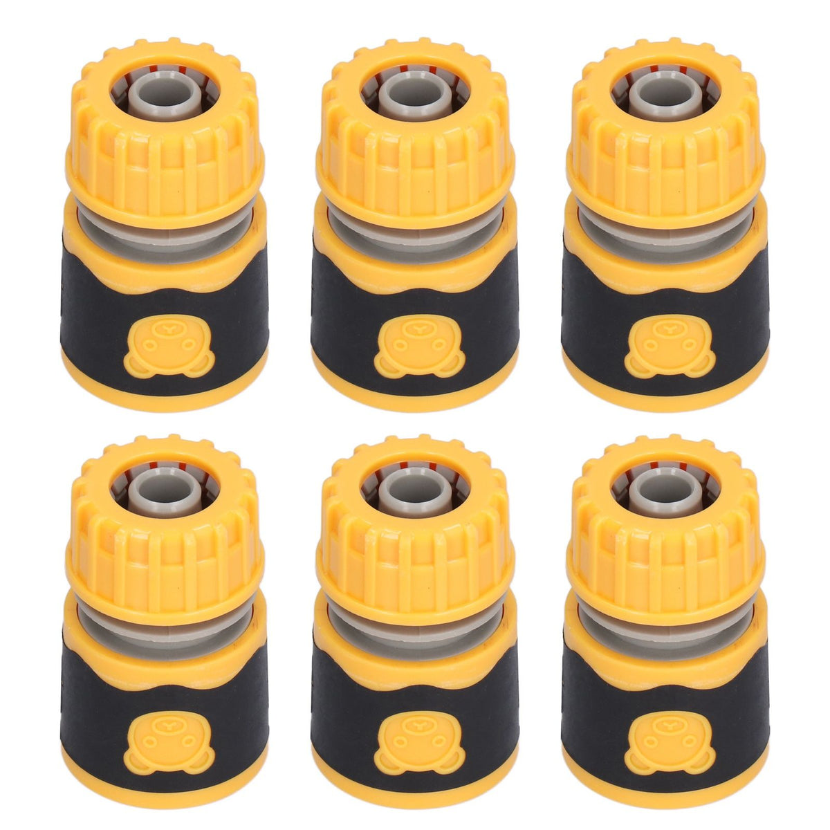 10Pcs Garden Quick Connector G1/2 Garden Faucet Water Hose Pipe Plastic Connector Quick Connect Garden Hose Fittings