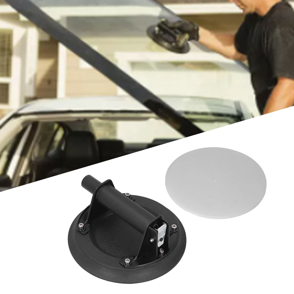 Air Pump Vacuum Suction Cup Heavy Duty Tile Glass Suction Cup Hand Pump Suction Cup for Woodworking