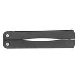 Knife Sharpener Double Sides Fan Shape Folding Mini Portable Whetstone for Outdoor Garden Farm Tools Sharpening - Top-Down View