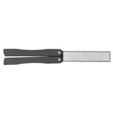 Knife Sharpener Double Sides Fan Shape Folding Mini Portable Whetstone for Outdoor Garden Farm Tools Sharpening