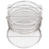 Stackable Dehydrator Rack Stainless Steel Drying Rack with Anti Scalding Gloves Fit for Ninja Foodi Fryer