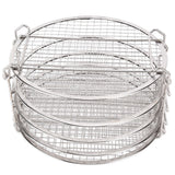 Stackable Dehydrator Rack Stainless Steel Drying Rack with Anti Scalding Gloves Fit for Ninja Foodi Fryer