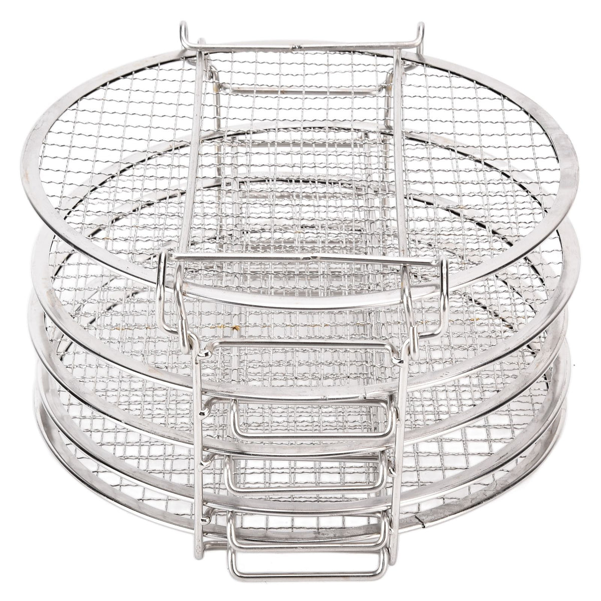 Stackable Dehydrator Rack Stainless Steel Drying Rack with Anti Scalding Gloves Fit for Ninja Foodi Fryer