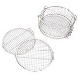 Stackable Dehydrator Rack Stainless Steel Drying Rack with Anti Scalding Gloves Fit for Ninja Foodi Fryer - Extra Image