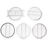 Stackable Dehydrator Rack Stainless Steel Drying Rack with Anti Scalding Gloves Fit for Ninja Foodi Fryer