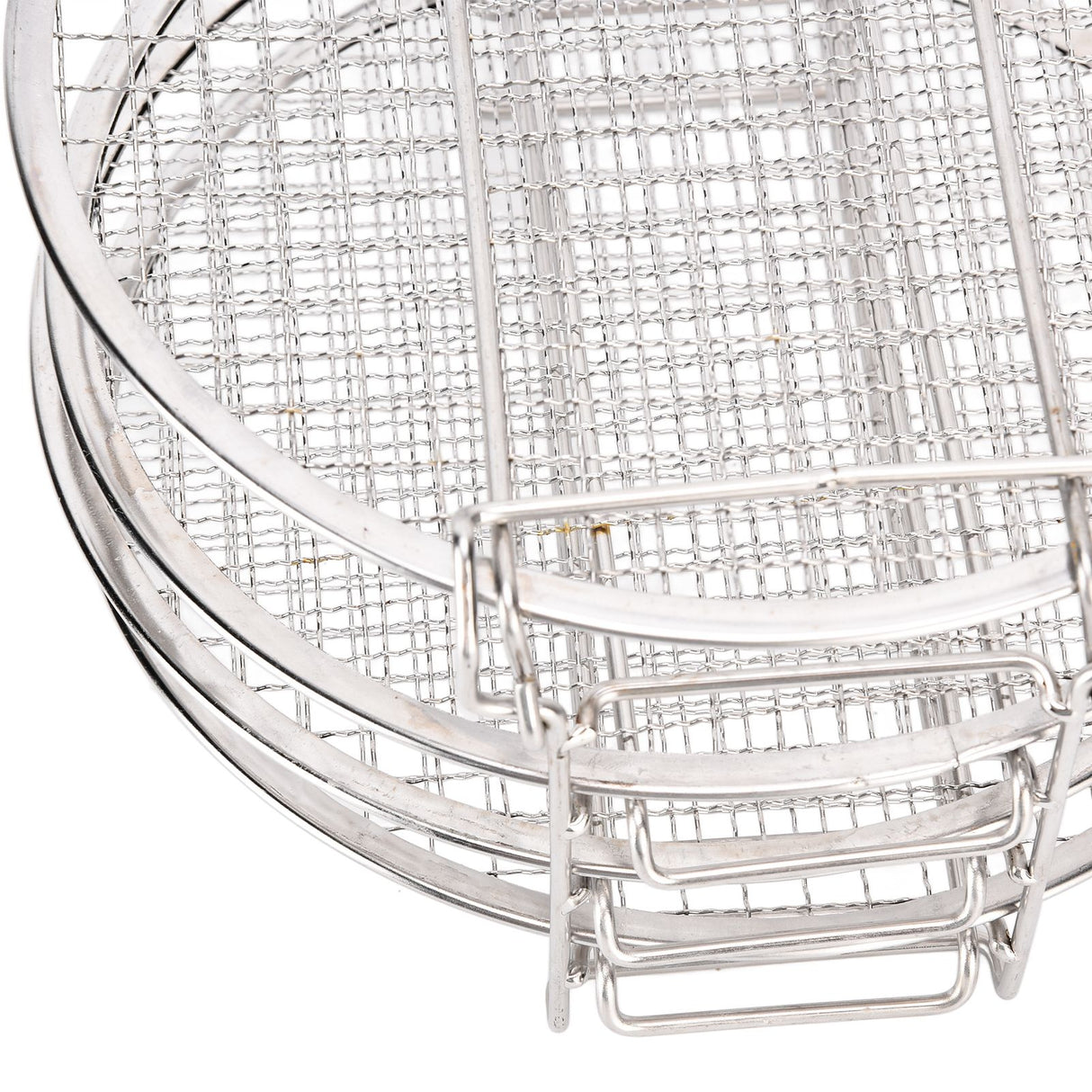 Stackable Dehydrator Rack Stainless Steel Drying Rack with Anti Scalding Gloves Fit for Ninja Foodi Fryer