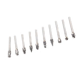 10Pcs Carbide Burr Set Alloy Tungsten Steel High Hardness Wide Application for Dremel Wood Carving Bits for Woodworking - Extra Image