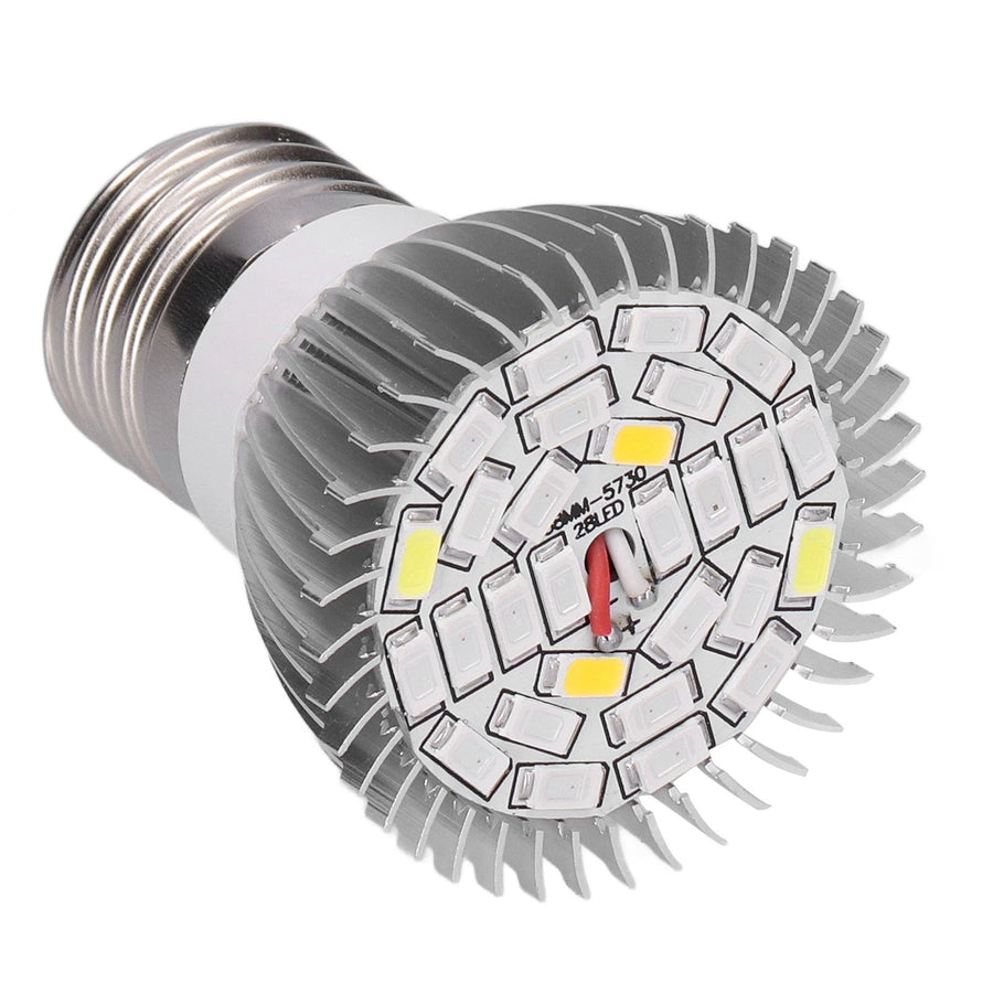 LED Grow Light Bulb Full Spectrum 28 LED E27 Socket Plant Light Bulb for Indoor Plants