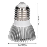 LED Grow Light Bulb Full Spectrum 28 LED E27 Socket Plant Light Bulb for Indoor Plants