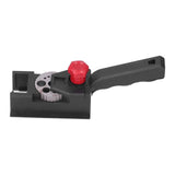 Handheld Dowel Jig Multifunction Flexible Adjustable Lightweight Portable Punch Locator - Close-Up Angle