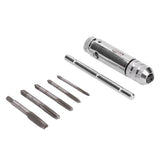 Ratchet Tap Wrench Rigid Hold 3 Positions Gear Box Adjustable Various Tap Sizes T Handle Tap Wrench for Faucet Reamer - Side View