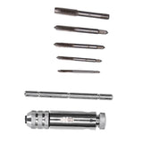 Ratchet Tap Wrench Rigid Hold 3 Positions Gear Box Adjustable Various Tap Sizes T Handle Tap Wrench for Faucet Reamer