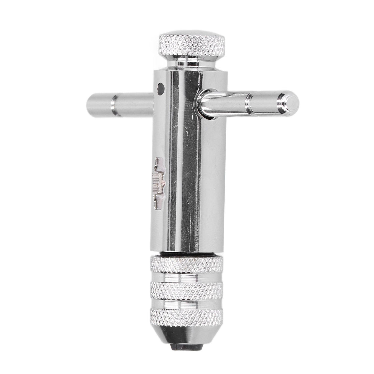 Ratchet Tap Wrench Rigid Hold 3 Positions Gear Box Adjustable Various Tap Sizes T Handle Tap Wrench for Faucet Reamer