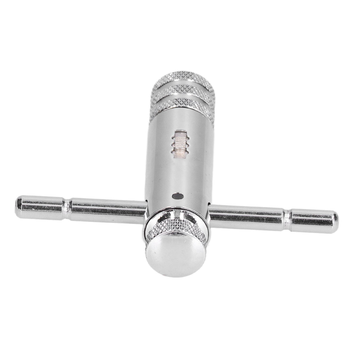 Ratchet Tap Wrench Rigid Hold 3 Positions Gear Box Adjustable Various Tap Sizes T Handle Tap Wrench for Faucet Reamer