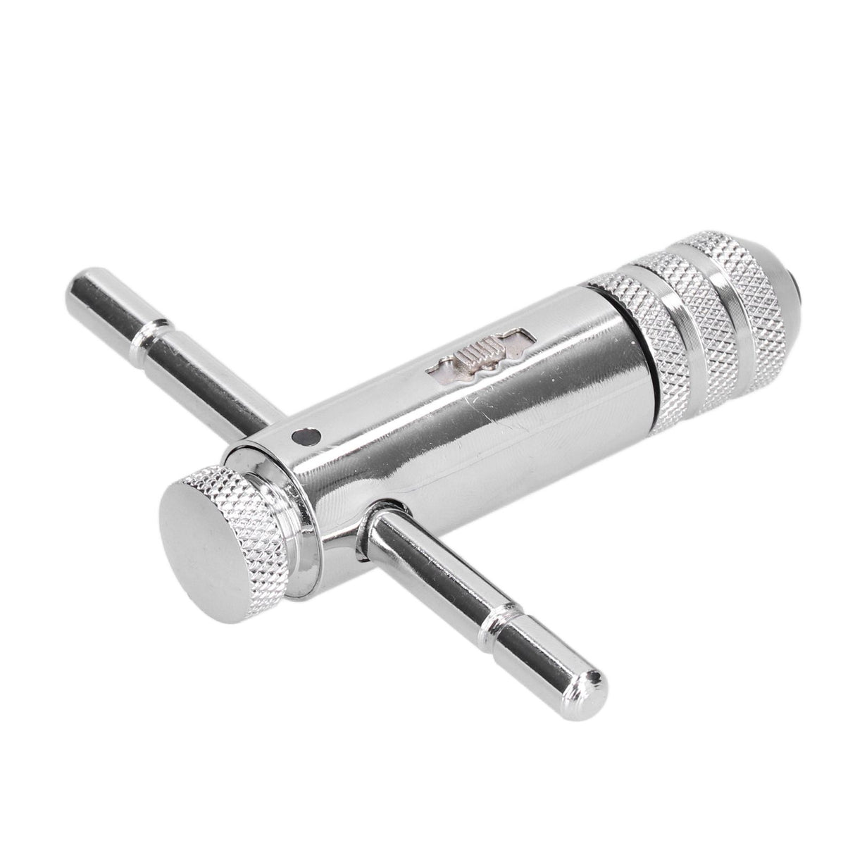 Ratchet Tap Wrench Rigid Hold 3 Positions Gear Box Adjustable Various Tap Sizes T Handle Tap Wrench for Faucet Reamer