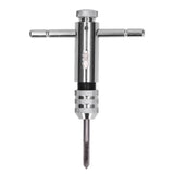 Ratchet Tap Wrench Rigid Hold 3 Positions Gear Box Adjustable Various Tap Sizes T Handle Tap Wrench for Faucet Reamer