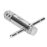 Ratchet Tap Wrench Rigid Hold 3 Positions Gear Box Adjustable Various Tap Sizes T Handle Tap Wrench for Faucet Reamer