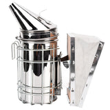 Beekeeping Starters Kit Beehive Smoker Wire Embedder Scraper Bee Brush Supplies Tools for Beekeepers - Close-Up Angle