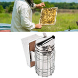 Beekeeping Starters Kit Beehive Smoker Wire Embedder Scraper Bee Brush Supplies Tools for Beekeepers
