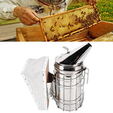 Beekeeping Starters Kit Beehive Smoker Wire Embedder Scraper Bee Brush Supplies Tools for Beekeepers
