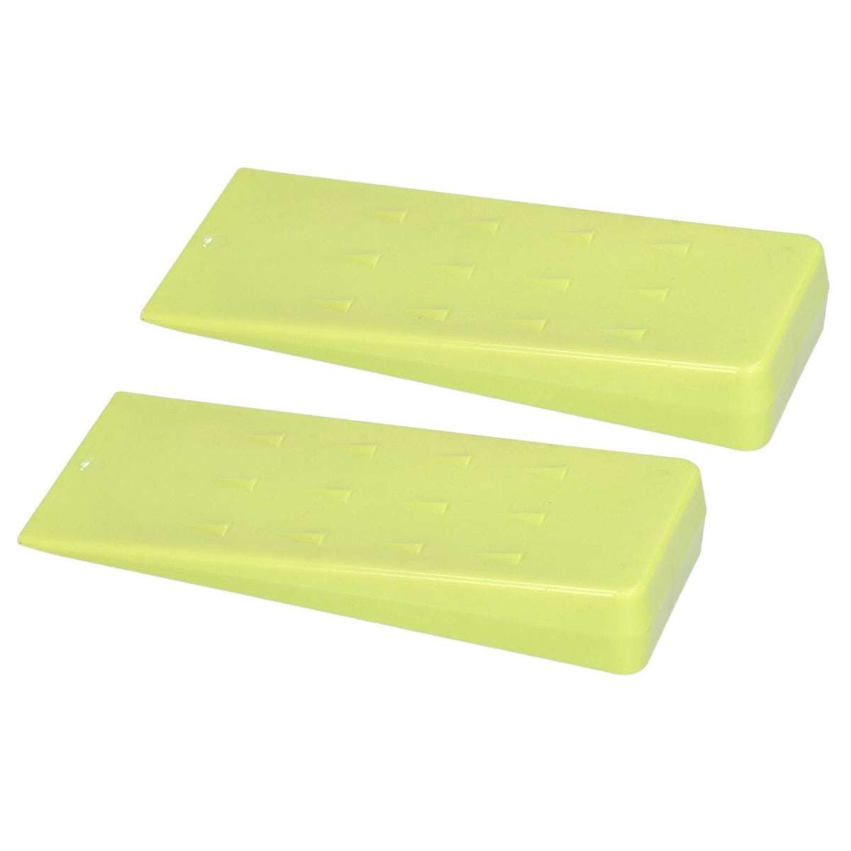 2 Pcs Chainsaw Wedges 8 Inch Green Chainsaw Felling Cutting Wedges Log Splitter Wedges