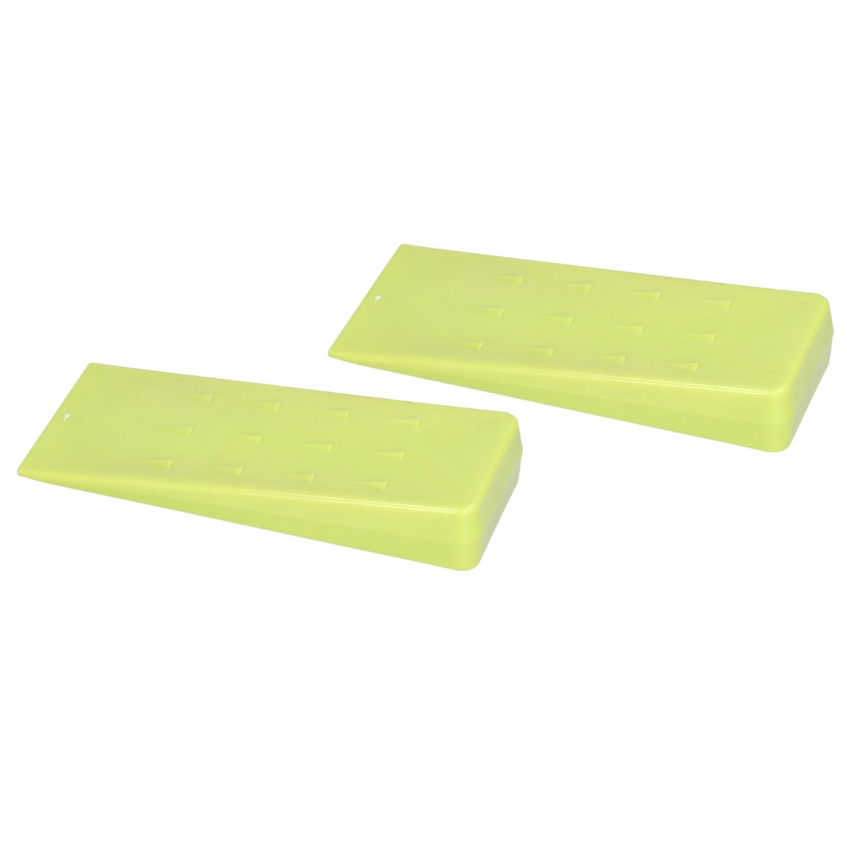2 Pcs Chainsaw Wedges 8 Inch Green Chainsaw Felling Cutting Wedges Log Splitter Wedges