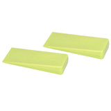 2 Pcs Chainsaw Wedges 8 Inch Green Chainsaw Felling Cutting Wedges Log Splitter Wedges