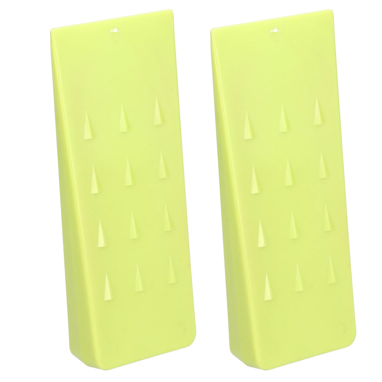 2 Pcs Chainsaw Wedges 8 Inch Green Chainsaw Felling Cutting Wedges Log Splitter Wedges